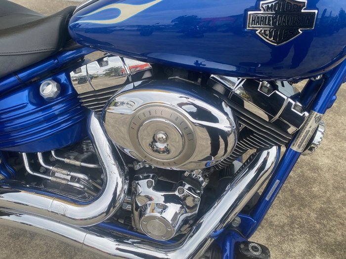 2009 HARLEY-DAVIDSON FXCWC ROCKER C Blue