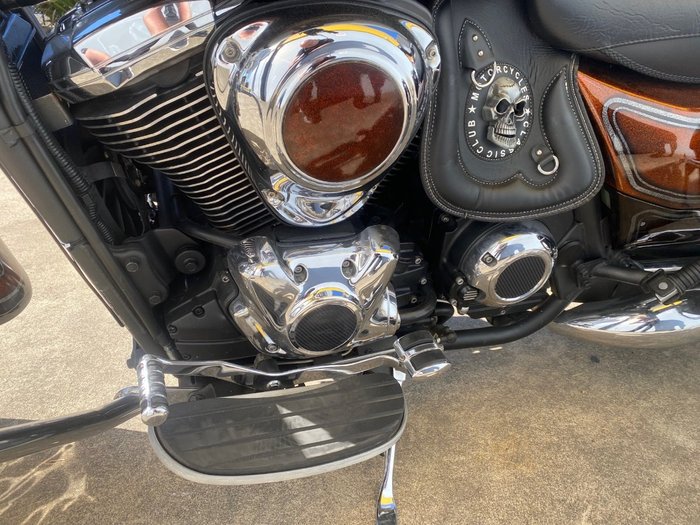 2011 Kawasaki VULCAN 1700 NOMAD ORange brown