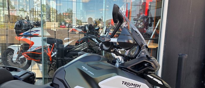 2022 Triumph TIGER 1200 RALLY EXPLORER GREEN