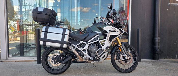 2022 Triumph TIGER 1200 RALLY EXPLORER GREEN