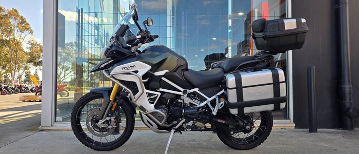 2022 Triumph TIGER 1200 RALLY EXPLORER GREEN