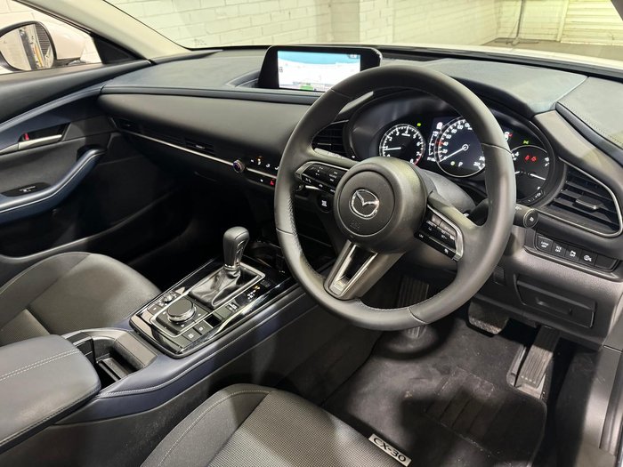 2024 Mazda CX-30 G20 Pure DM Series Snowflake White Pearl