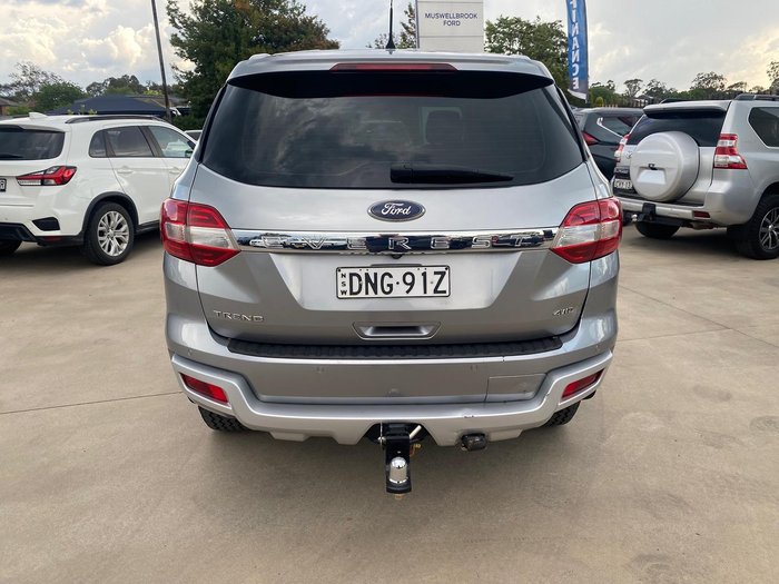 2017 Ford Everest Trend UA 4X4 Dual Range Aluminium