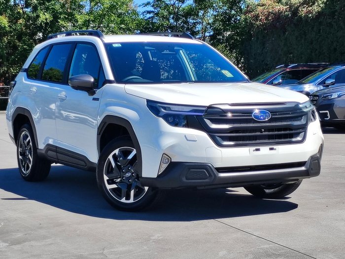 2025 Subaru Forester Hybrid S6 MY26 AWD Crystal White