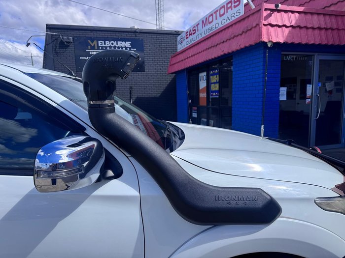 2016 Mitsubishi Triton GLS MQ MY16 4X4 Dual Range White