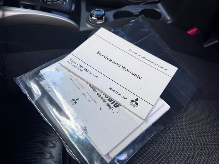 2016 Mitsubishi Triton GLS MQ MY16 4X4 Dual Range White