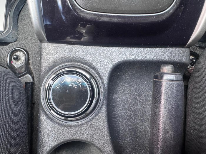 2016 Mitsubishi Triton GLS MQ MY16 4X4 Dual Range White