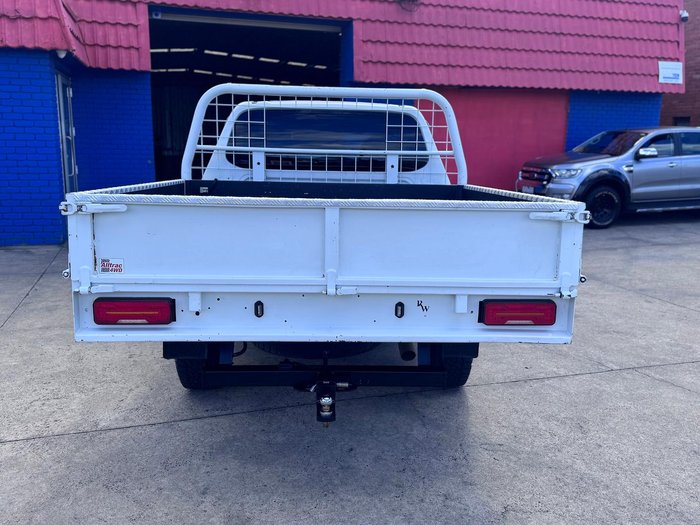 2016 Mitsubishi Triton GLS MQ MY16 4X4 Dual Range White