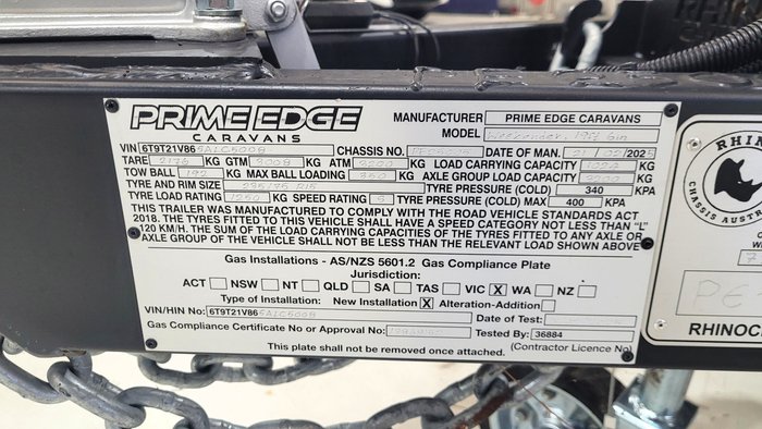 2025 Prime Edge Weekender Bunk Tourer