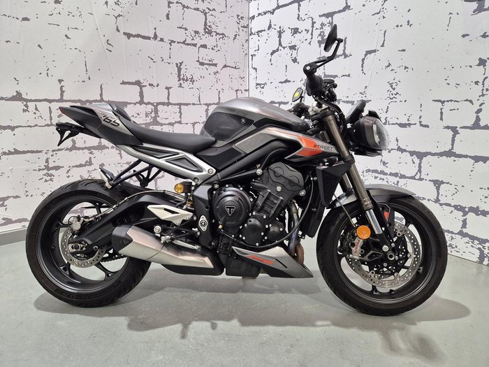2023 Triumph Street Triple RS Street Triple Silver