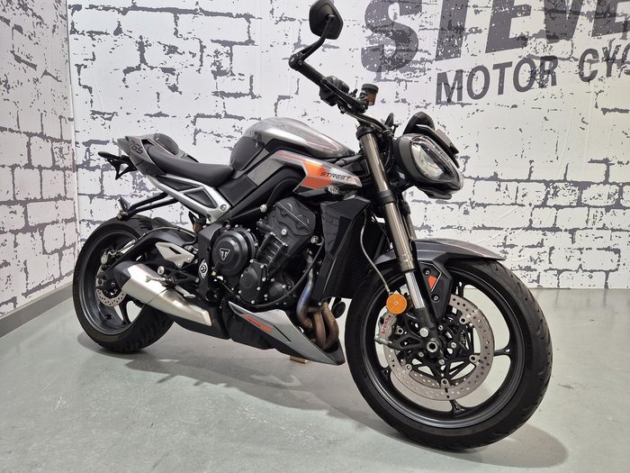 2023 Triumph Street Triple RS Street Triple Silver