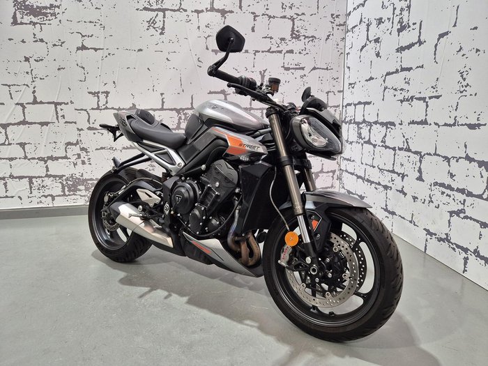 2023 Triumph Street Triple RS Street Triple Silver