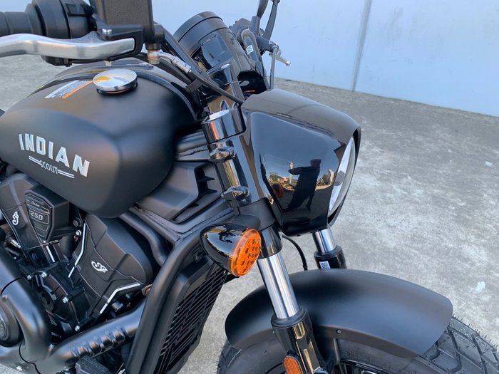 2025 Indian SCOUT BOBBER LIMITED BLACK SMOKE