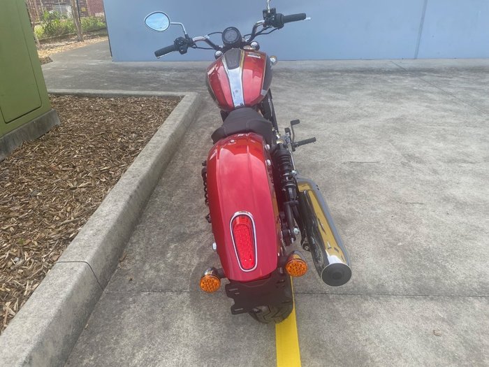 2025 Indian 2025 Indian 1250CC Scout Classic Limited + Tech Sunset Red Metallic with Graph