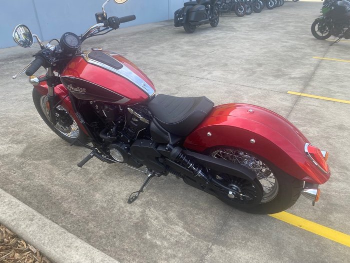 2025 Indian 2025 Indian 1250CC Scout Classic Limited + Tech Sunset Red Metallic with Graph