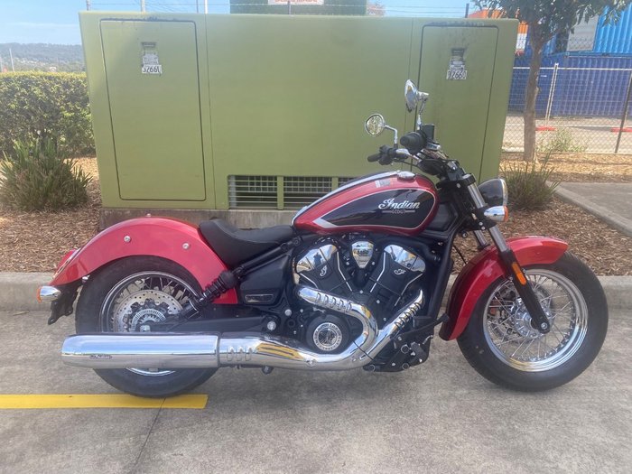 2025 Indian 2025 Indian 1250CC Scout Classic Limited + Tech Sunset Red Metallic with Graph