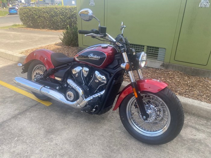 2025 Indian 2025 Indian 1250CC Scout Classic Limited + Tech Sunset Red Metallic with Graph