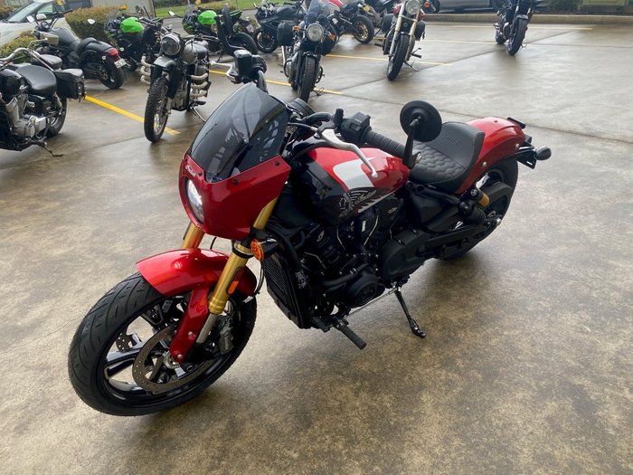 2025 Indian 2025 Indian 1250CC SCOUT 101 CRUISER Red