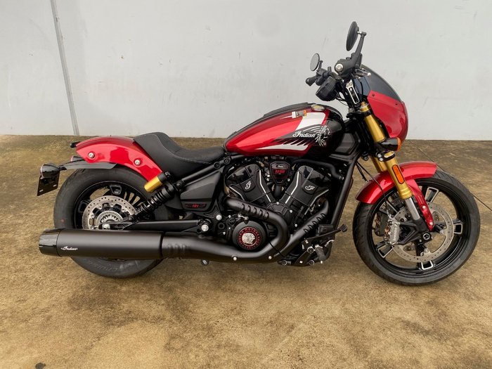2025 Indian 2025 Indian 1250CC SCOUT 101 CRUISER Red