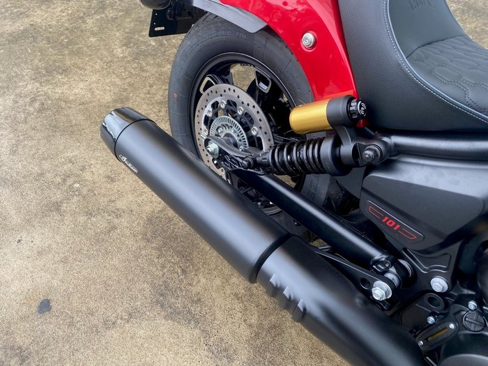 2025 Indian 2025 Indian 1250CC SCOUT 101 CRUISER Red