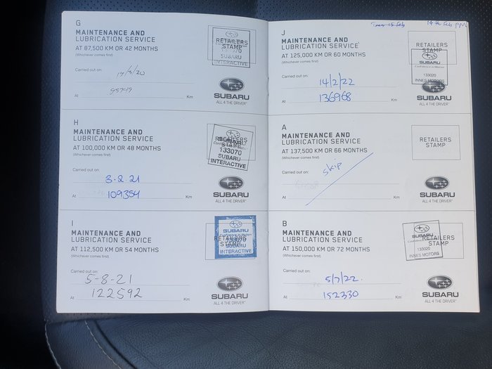 2016 Subaru Outback