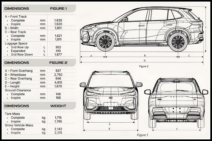 2025 Geely EX5 Inspire