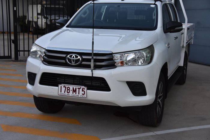 2016 Toyota Hilux SR GUN126R 4X4 Dual Range Glacier White