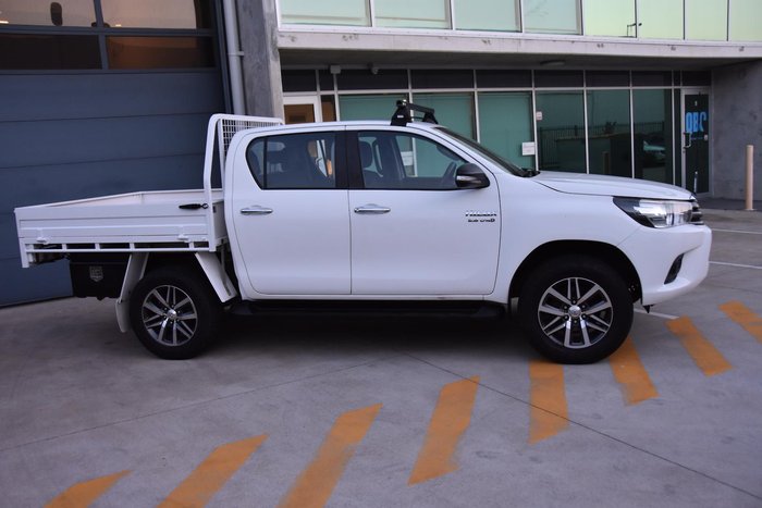 2016 Toyota Hilux SR GUN126R 4X4 Dual Range Glacier White