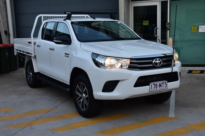 2016 Toyota Hilux SR GUN126R 4X4 Dual Range Glacier White