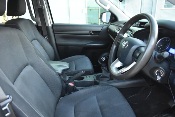 2016 Toyota Hilux SR GUN126R 4X4 Dual Range Glacier White