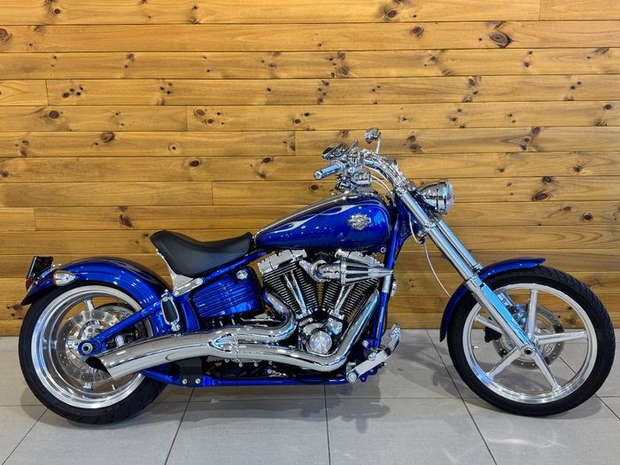 2008 Harley-davidson FXCWC ROCKER CUSTOM Blue