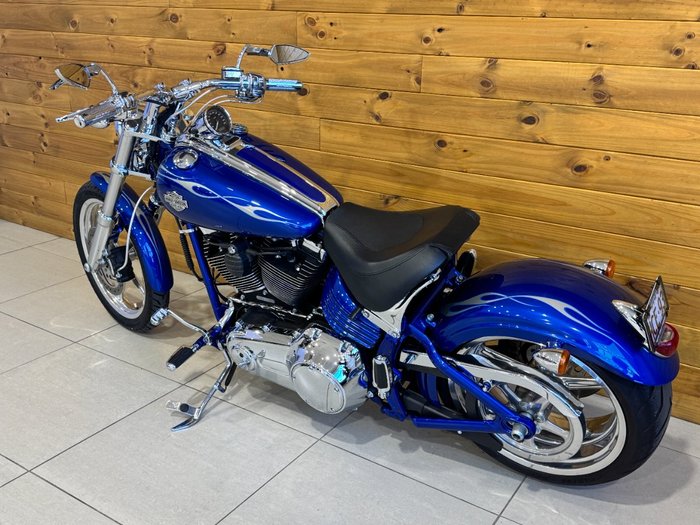 2008 Harley-davidson FXCWC ROCKER CUSTOM Blue