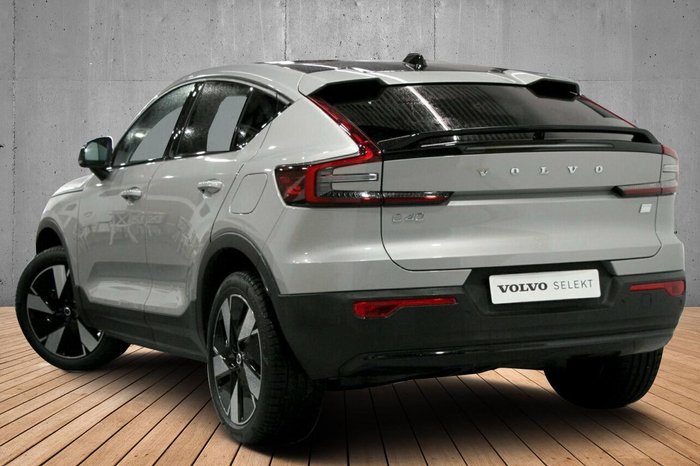 2024 Volvo C40 Recharge MY24 Silver Dawn
