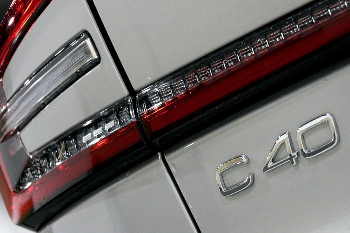 2024 Volvo C40 Recharge MY24 Silver Dawn