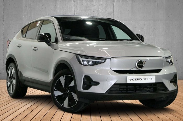 2024 Volvo C40 Recharge MY24 Silver Dawn