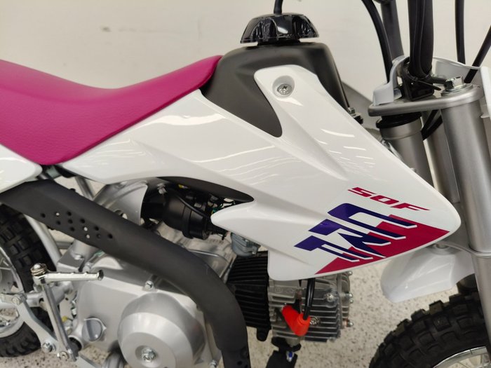 2026 Honda 2026 Honda 50CC CRF50F Minibike White