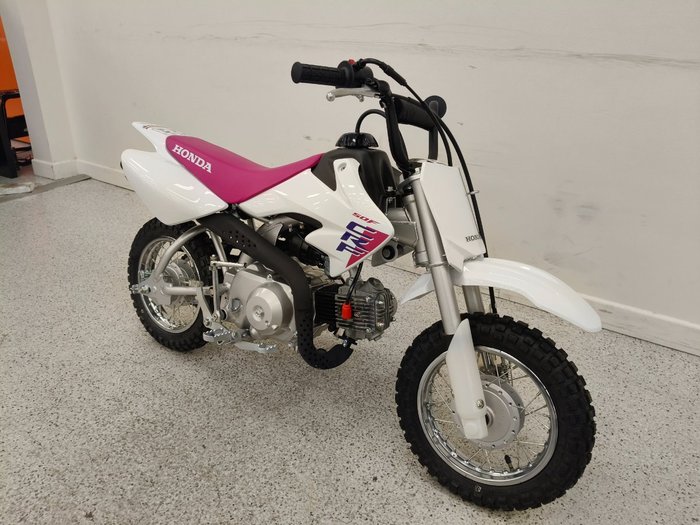 2026 Honda 2026 Honda 50CC CRF50F Minibike White
