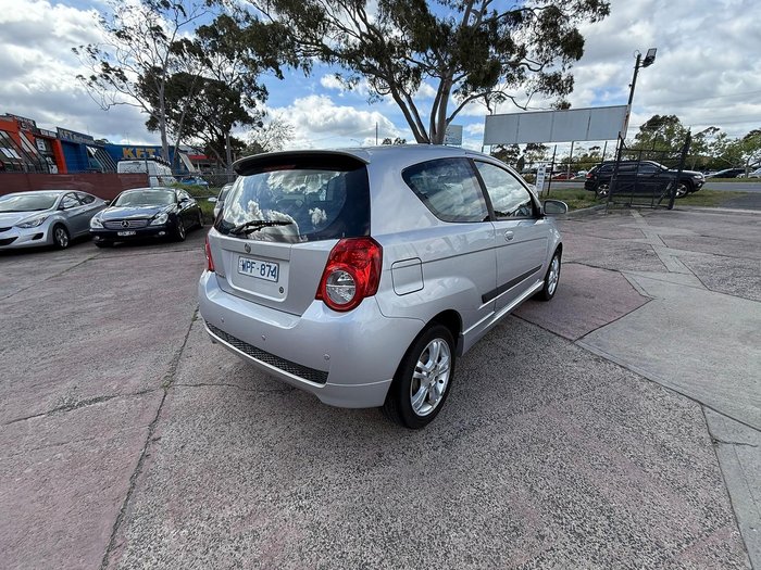 2008 Holden Barina TK MY09 Mercury Silver
