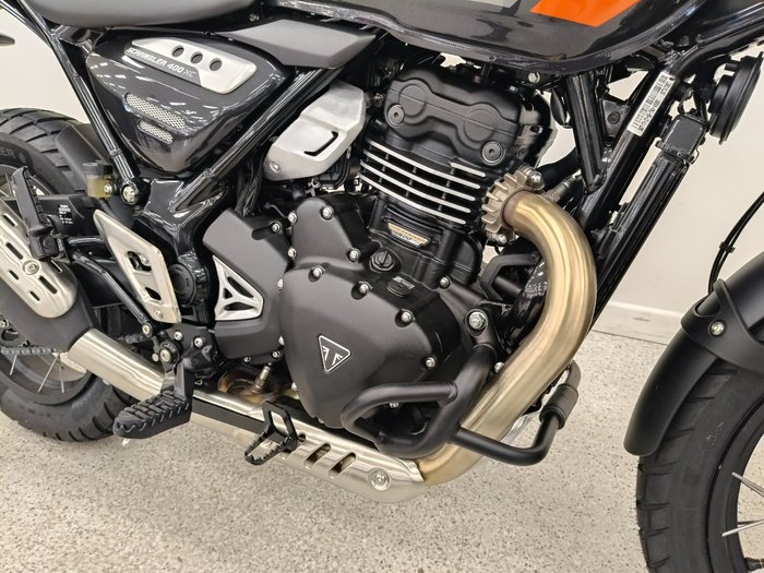 2026 Triumph SCRAMBLER 400 XC Storm Grey