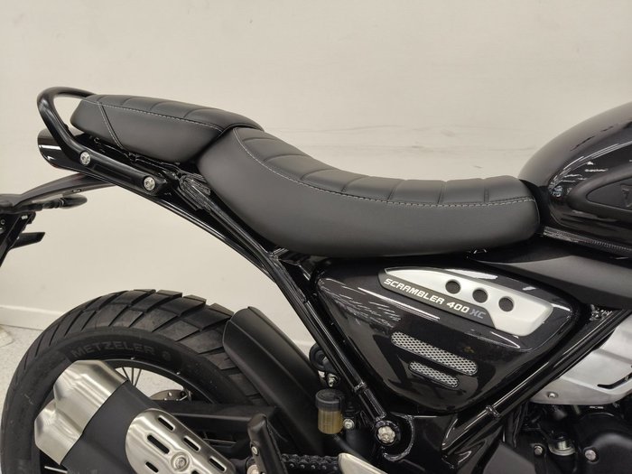 2026 Triumph SCRAMBLER 400 XC Storm Grey