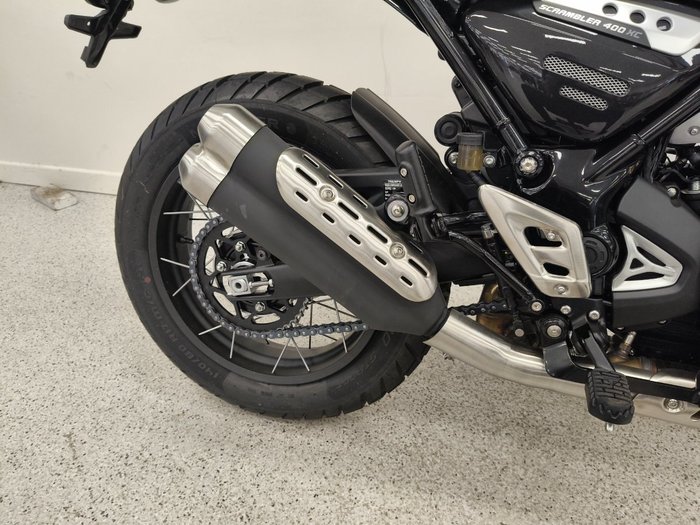 2026 Triumph SCRAMBLER 400 XC Storm Grey