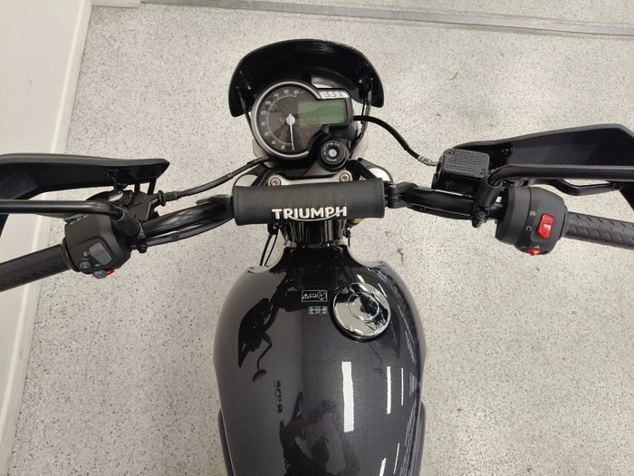 2026 Triumph SCRAMBLER 400 XC Storm Grey