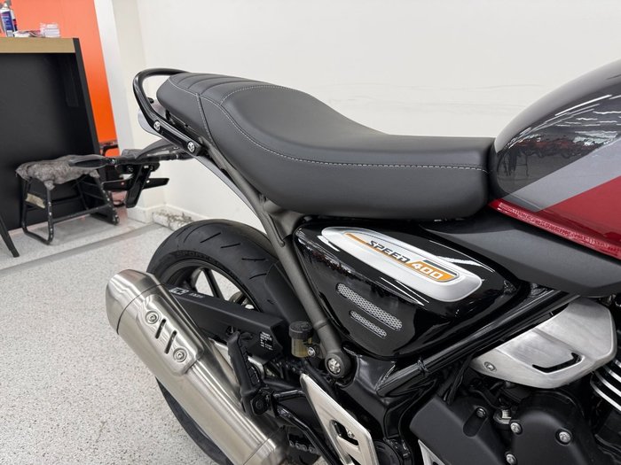 2025 Triumph 2025 Triumph 400CC SPEED 400 Carnival Red