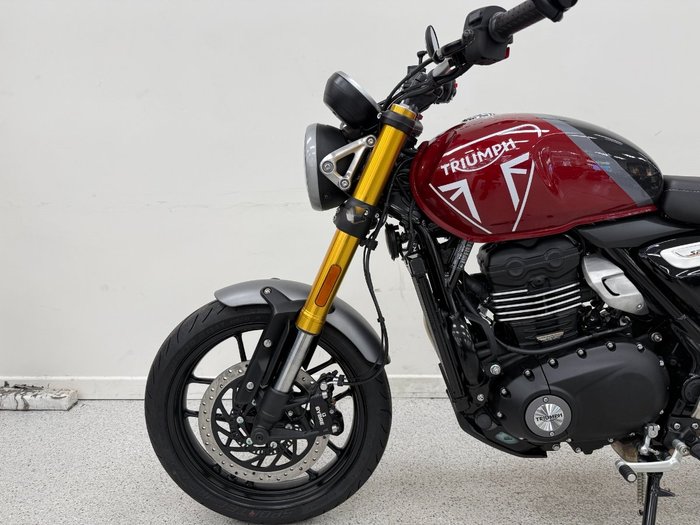 2025 Triumph 2025 Triumph 400CC SPEED 400 Carnival Red