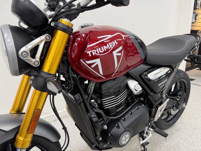 2025 Triumph 2025 Triumph 400CC SPEED 400 Carnival Red