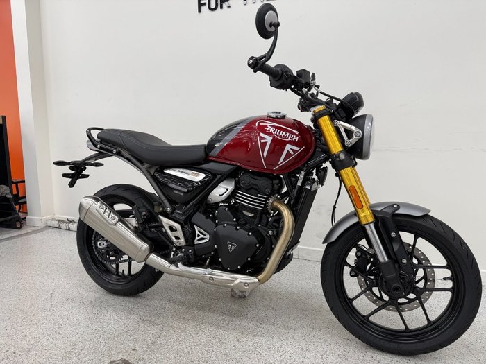 2025 Triumph 2025 Triumph 400CC SPEED 400 Carnival Red