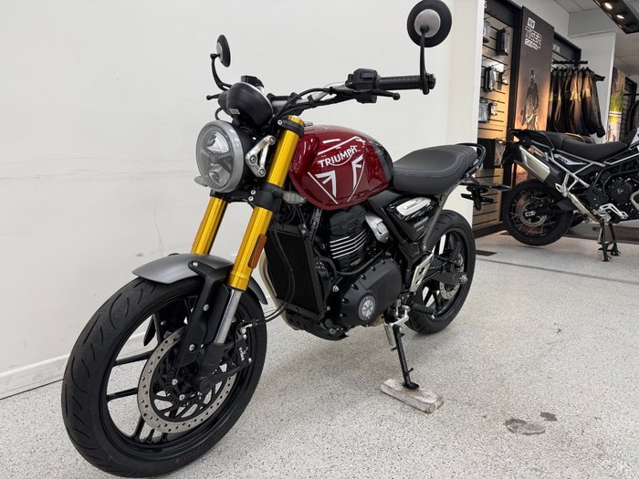 2025 Triumph 2025 Triumph 400CC SPEED 400 Carnival Red