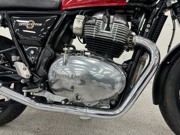 Royal Enfield 2019 ROYAL ENFIELD 650CC INTERCEPTOR MKII Red