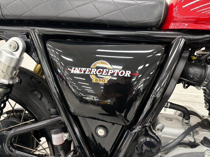 Royal Enfield 2019 ROYAL ENFIELD 650CC INTERCEPTOR MKII Red