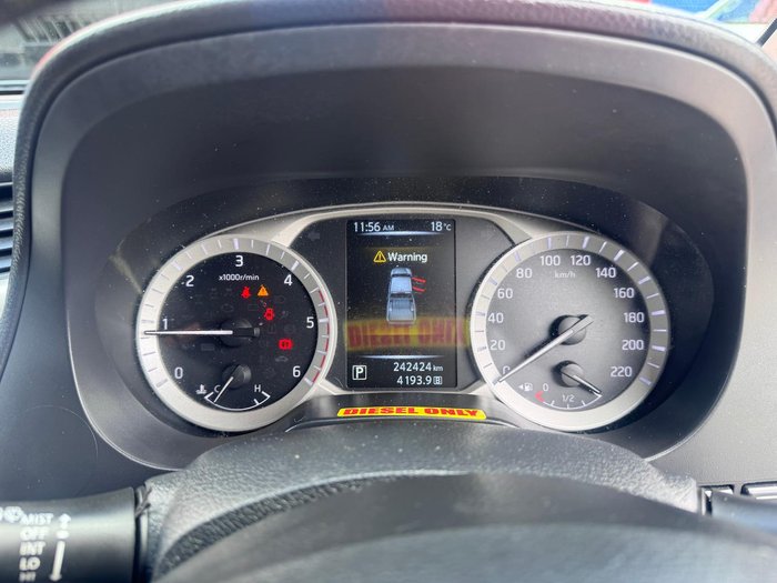 2018 Nissan Navara ST D23 Series 3 4x2 Brilliant Silver
